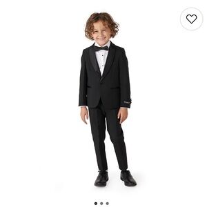 OppoSuits Kids Black Formal Set